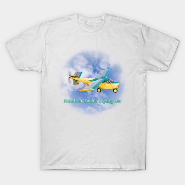 Taylor Flying Car T-Shirt by Manatee Max